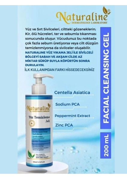 Yüz Temizleme Jeli 200 ml Facıal Cleansıng Gel fırsatları
