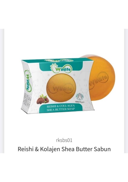 Kolejenli Keçi Sütlü Reishi Butter Sabun Winlife