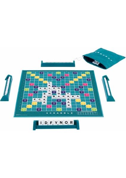 Mattel Games 2in1 Scrabble Türkçe HXV98