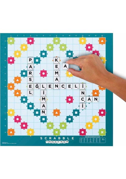 Mattel Games 2in1 Scrabble Türkçe HXV98