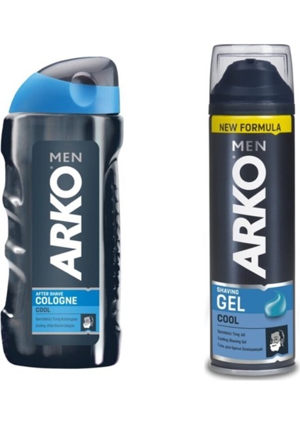 Cool Tıraş Jeli 200ML + Cool Tıraş Kolonyası 250ML