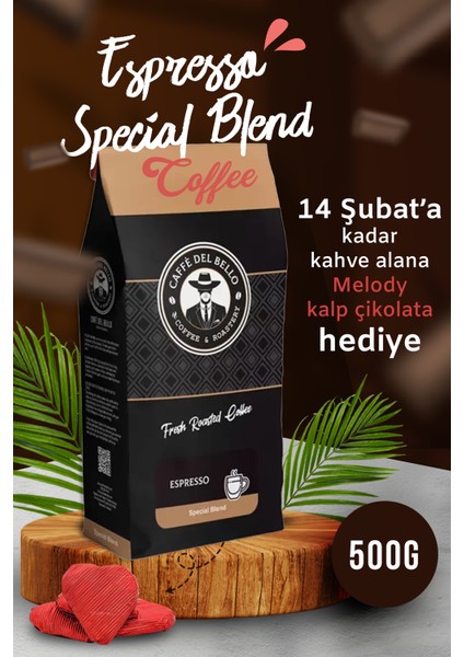 Espresso Special Blend 500 gr (Çekirdek Veya Öğütülmüş)