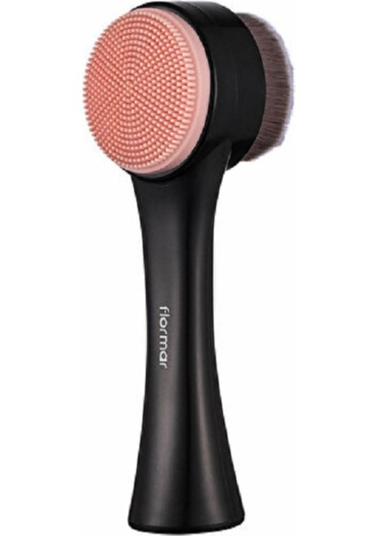 Ergonomik Saplı Ikili Yüz Temizleme Fırçası - Face Cleansing Brush - 024 - 8690604597895 fiyatları