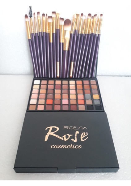 Roesıa Rose Cosmetics Special : 54 Far 20 Li Fırça 2 Li Set