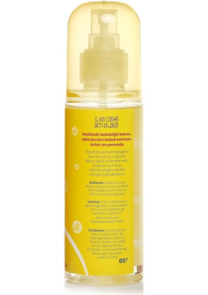 Bıcı Bıcı Kokusu Bebek Kolonya 150 ml modelleri