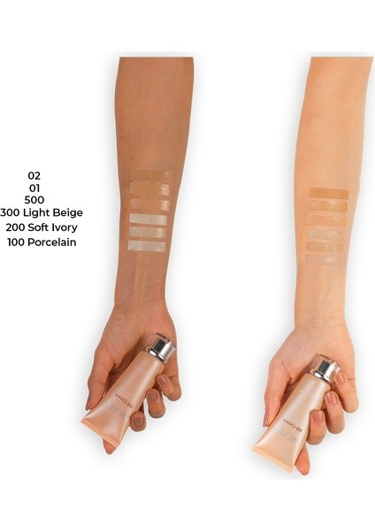 Bb Cream 02 Nemlendirici Etkili Doğal Kapatıcı Spf 15 Bb Krem