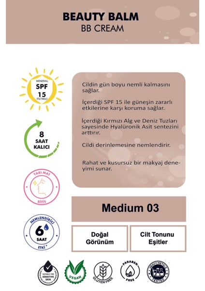 Bb Krem 03 30 ml modelleri