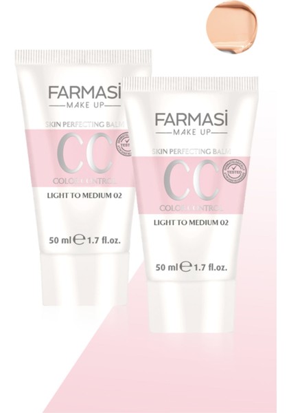 cc All In One Krem Açıktan ORTAYA-50ML 2 Adet