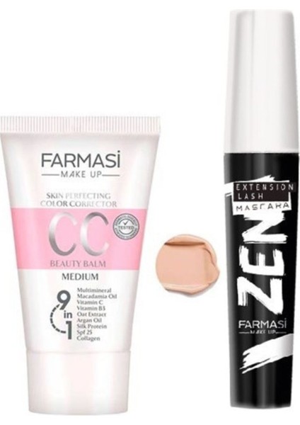 cc Krem 50 ml Orta ve Zen Maskara