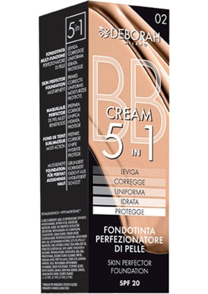 Milano Bb Cream Fondöten No. 2