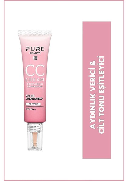 cc Cream SPF50 Pa+++ 01 Ivory 30 ml