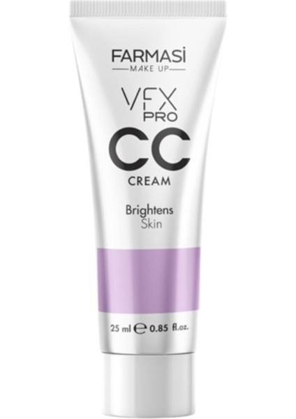 Vfx Pro cc Krem Mor Brightens Skin 25 ml