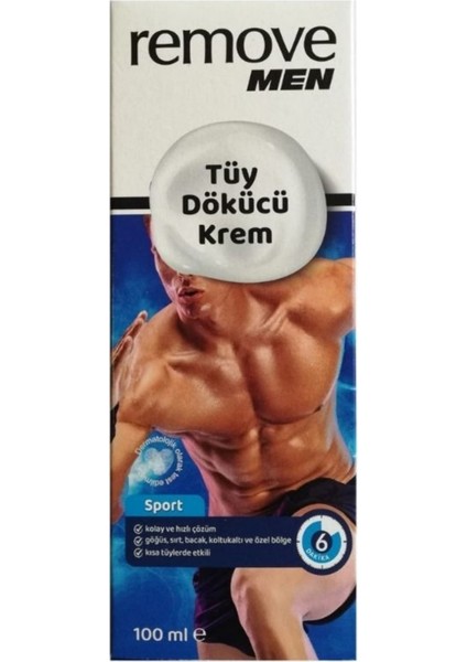 Men Sport Tüy Dökücü Krem