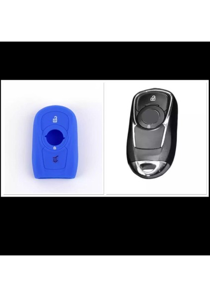 Opel Astra K ve Insignia Grand Silikon Anahtar Koruma Kılıfı Sustasız Anahtarsız Çalıştırma Modeli