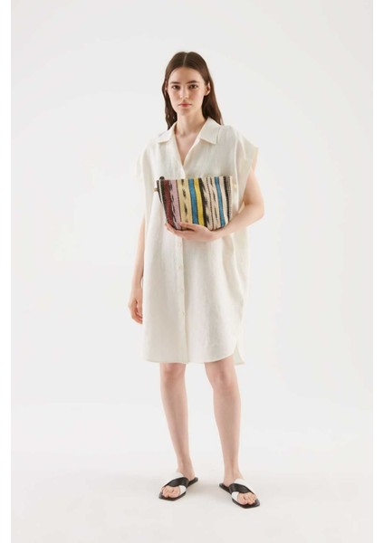 Renkli Fermuarlı Çanta Standart Renk Y2281319_089