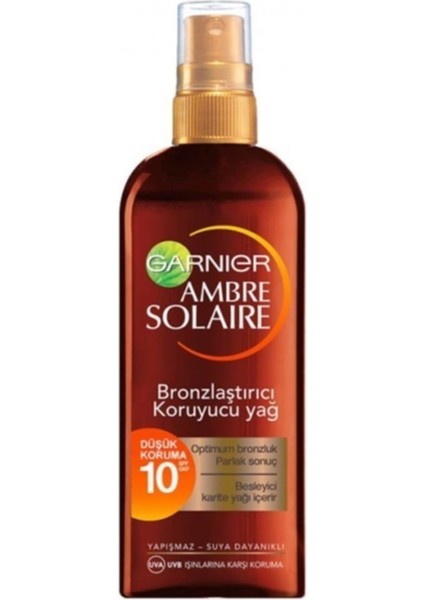 Ambre Solaire Bronzlaştırıcı Koruyucu Yağ Spf 10 -150 ml