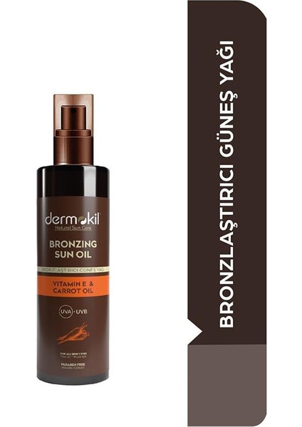 Bronzlaştırıcı Güneş Yağı 200 ml