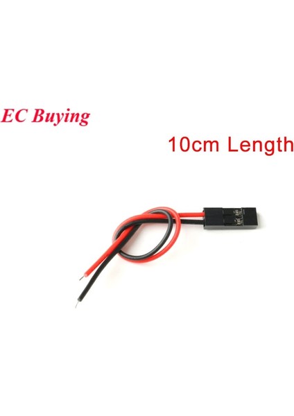 10 Adet/grup 2pin Dupont Kablo 2 P 2 Pin Dişi Jumper Konnektör Tel 2.54MM Pitch Uzunluğu 10CM 20CM 30CM Tek Kafa (Yurt Dışından)