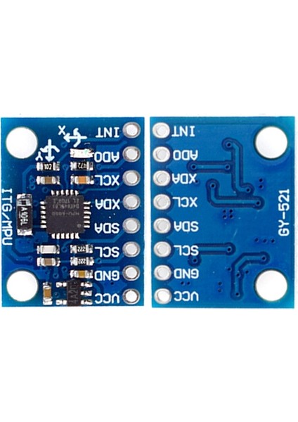 1 Takım Iıc I2C GY-521 MPU-6050 MPU6050 3 Eksen Analog Jiroskop Sensörleri + Ivmeölçer Modülü Arduino Için Pimleri ile 3-5 V Dc (Yurt Dışından) modelleri