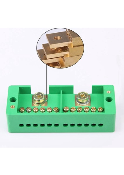 660V 30A Tek Fazlı 2'si 12 Çıkışlı Ölçüm Kutusu Fj6 Terminal Bloğu Bağlantı Kutusu Dağıtım Terminali (2'si 12 Çıkışlı) (Yurt Dışından)