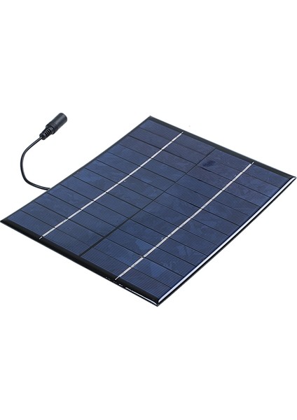 12V 5.2W Mini Güneş Paneli Polikristalin Güneş Pilleri Epoksi Güneş Dıy Modülü Sistemi Şarj Cihazı + Dc Çıkışı (Yurt Dışından)