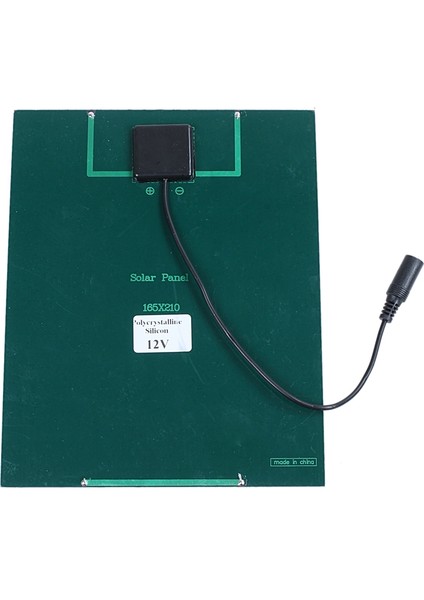 12V 5.2W Mini Güneş Paneli Polikristalin Güneş Pilleri Epoksi Güneş Dıy Modülü Sistemi Şarj Cihazı + Dc Çıkışı (Yurt Dışından)