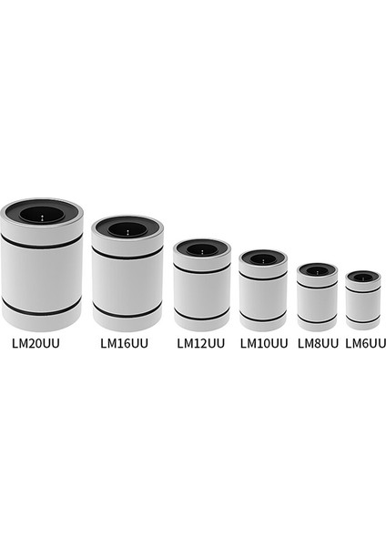 10 Adet/grup LM8UU Cnc Lineer Bilyalı Rulmanlar LM10UU LM16UU LM6UU LM12UU LM20UU 8mm Çubuklar Astar Ray Lineer Mil Parçaları (Yurt Dışından) fiyatları