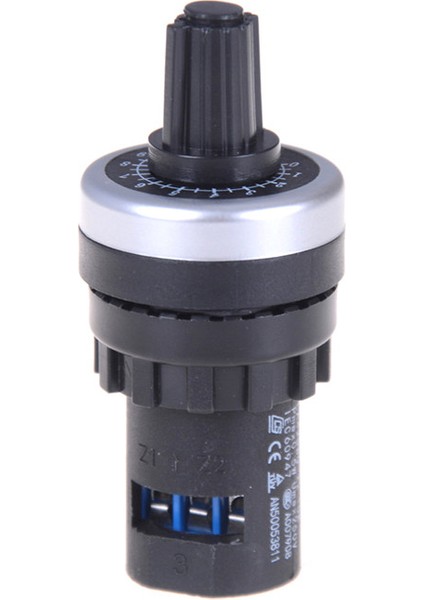 Siyah Direnç 10K LA42DWQ-22 Döner Potansiyometre 22MM Inverter Dönüştürücü Karşılaşma (Yurt Dışından)