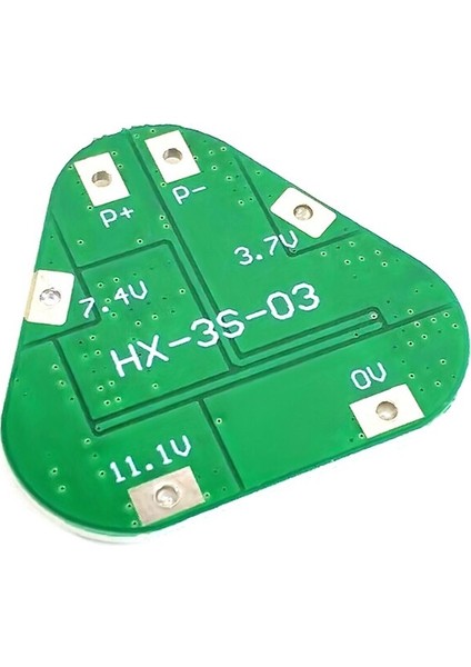 3s 12V 18650 Lityum Pil Koruma Levhası 11.1V 12.6V Aşırı Şarj Aşırı Deşarj Koruması 8A 3 Hücre Paketi Li-Ion Bms Pcm Pcb (Yurt Dışından)