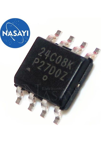 5pcs AT24C08 24C08 Sop-8 Bellek/seri Port (Yurt Dışından)