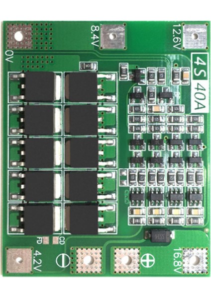 4s 40A Aktif Geliştirilmiş Dengeleyici 18650 Lifepo4 Lityum Kart (Yurt Dışından)