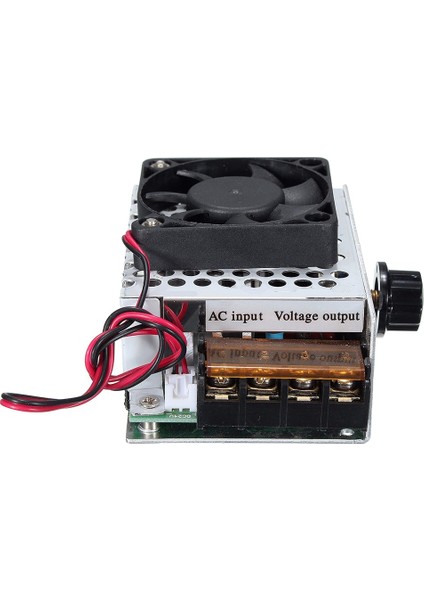 Voltaj Regülatörleri 4000W 220V Yüksek Güçlü Scr Hız Kontrol Cihazı (Yurt Dışından)