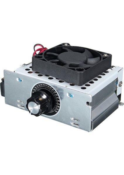 Voltaj Regülatörleri 4000W 220V Yüksek Güçlü Scr Hız Kontrol Cihazı (Yurt Dışından)
