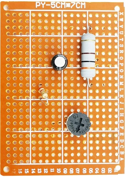 30 Adet Protokoller, Yunguı 5x7 cm 1-2-3 Perf Kurulu Devre Kartı Şerit Elektronik Proje ve Elektronik Deney Için (Yurt Dışından)