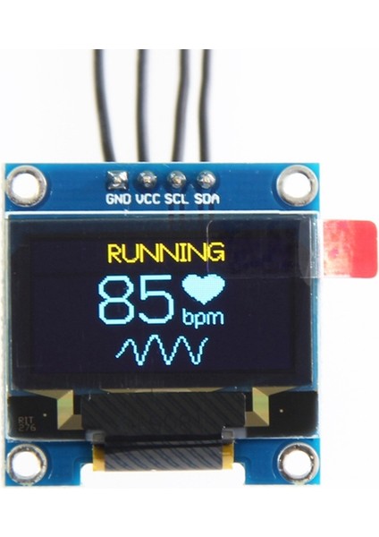 0.96 Inç Iıc I2C Seri Gnd 128X64 OLED LCD LED Ekran Modülü SSD1306 Arduino Kiti Için Mavi Ekran - Gösterildiği Gibi (Yurt Dışından)
