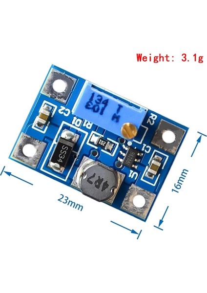 10 Adet 2-24V Için 2-28V 2A Dc-Dc SX1308 Step-Up Ayarlanabilir Güç Modülü Step Up Boost Dönüştürücü Dıy Kiti Için (Yurt Dışından)