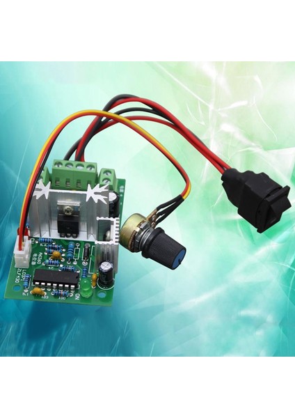 Pwm Dc Motor Hız Kontrol Anahtarı Dc 20A Akım Regülatörü 10-60V Pwm Dc Denetleyici 150W 12V 24V 36V 48V (Yurt Dışından)
