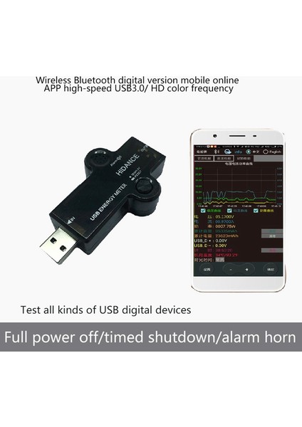 Qc2.0 3.0 Tetikleyicili USB Test Cihazı USB Metre (Yurt Dışından) fırsatları