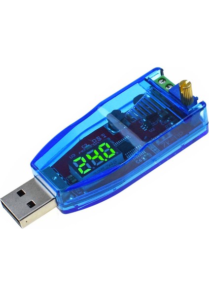 Dc-Dc 5V 3.3V 9V 12V 24V Ayarlanabilir Potansiyometre USB Step Up Aşağı Boost Buck Dönüştürücü Besleme Voltaj Regülatörü Modülü (Yurt Dışından)