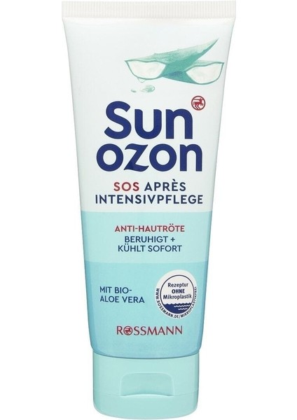Güneş Sonrası Nemlendirici Krem Sos Aloe Veralı 100 ml