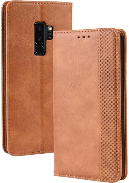 Samsung Galaxy S9 Artı Cüzdan Pu Deri Manyetik Kapatma (Yurt Dışından)
