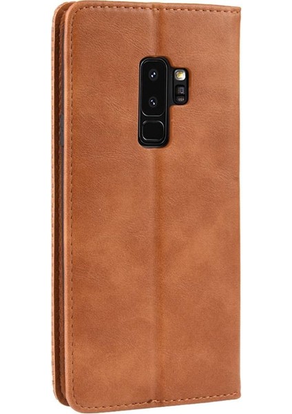 Samsung Galaxy S9 Artı Cüzdan Pu Deri Manyetik Kapatma (Yurt Dışından)