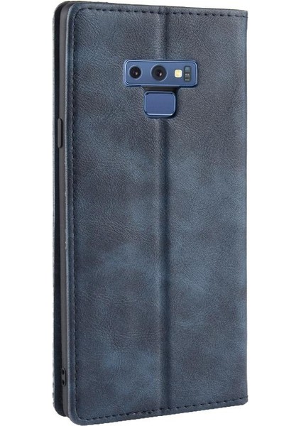 Samsung Galaxy Not 9 Için Kılıf Pu Deri Manyetik Kapatma Cüzdan (Yurt Dışından)