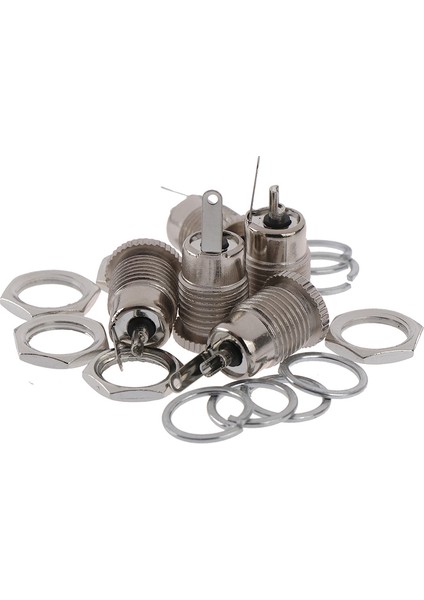 5 Adet DC099 5.5*2.5mm Dc Güç Jak Soketi Dişi Panel Montaj Konnektörü Karşılaşma (Yurt Dışından) fiyatları