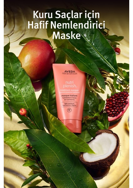 Wegan Nutriplenish Kuru Saçlar Için Hafif Nemlendirici Maske 150ML ,,,wegan