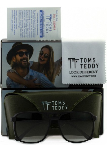 Polarize Uv Güneş Gözlüğü Kemik Erkek Güneş Gözlükleri TT6021C104M