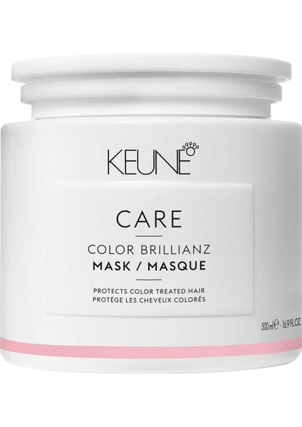 Vegan Care Color Brillianz Mask Boyalı Saçlar Için Renk Koruyucu Saç Maskesi 500ML