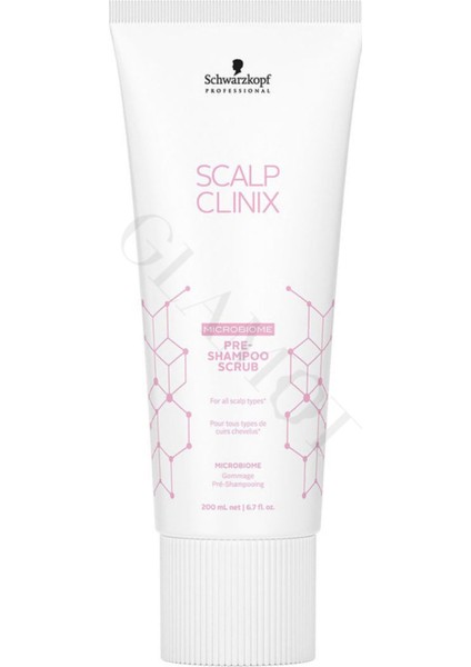 Scalp Clinix Pre-Shampoo Scrub (Şampuan Öncesi Peeling) 200 ml