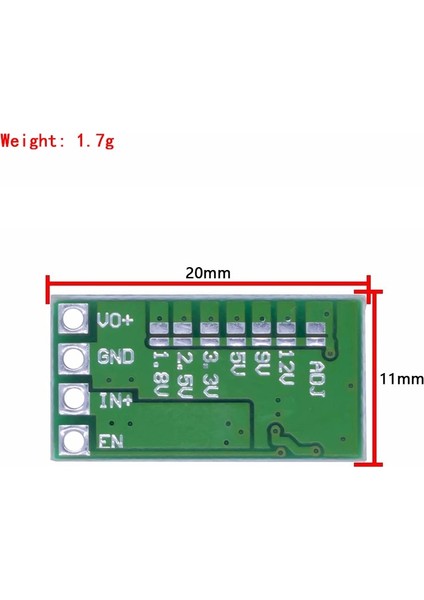 Ultra Küçük Boyutlu Dc-Dc Kademeli Güç Kaynağı Modülü 3A Buck Dönüştürücü Ayarlanabilir 1.8V 2.5V 3.3V 5V 9V 12V (Yurt Dışından) fiyatları