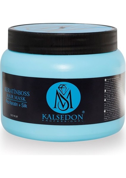 Kalsedon Protein Pro Keratin + Silk 500ML Saç Bakım Maskesi modelleri